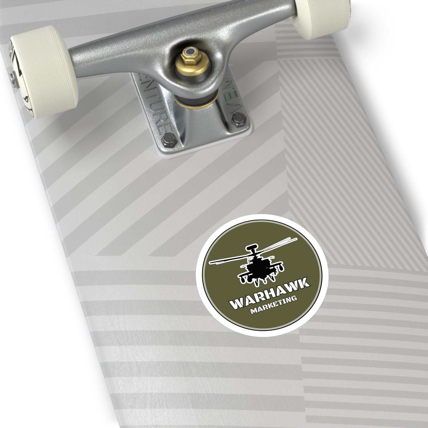 Warhawk Marketing Premium Vinyl Sticker – Unleash Your Patriotism!