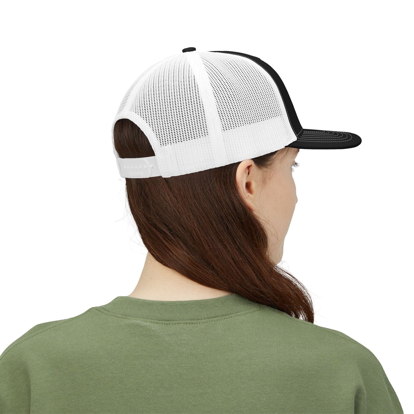 Patriot Hawk Embroidered Snapback Trucker Hat