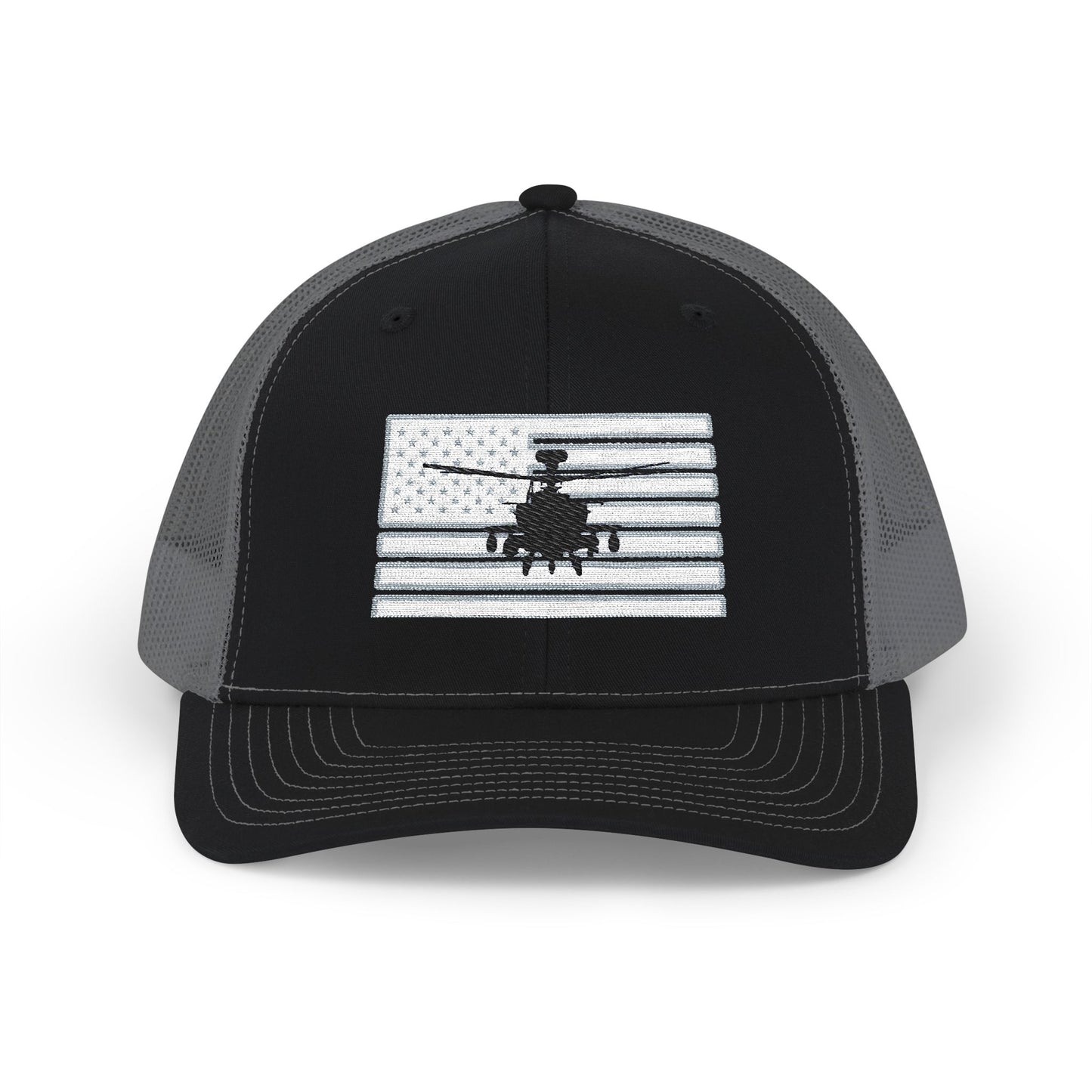 Patriot Hawk Embroidered Snapback Trucker Hat