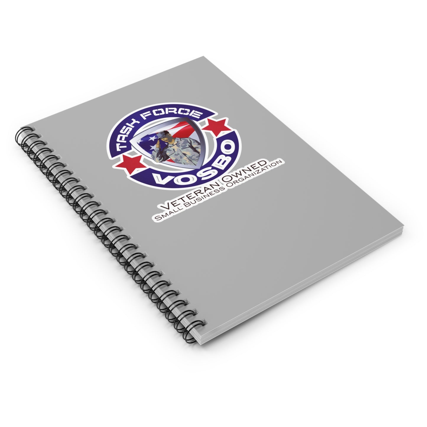 Task Force VOSBO Spiral Notebook - Ruled Line