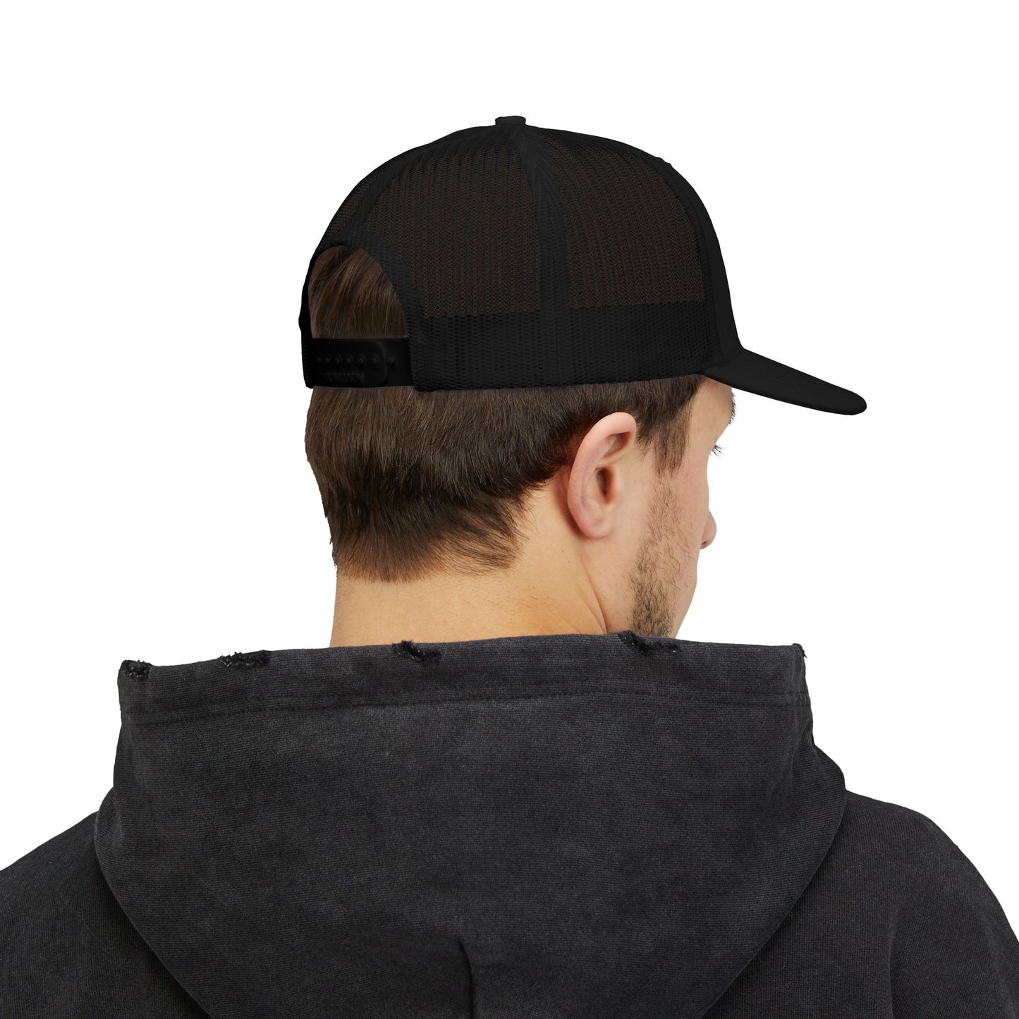 Patriot Hawk Embroidered Snapback Trucker Hat