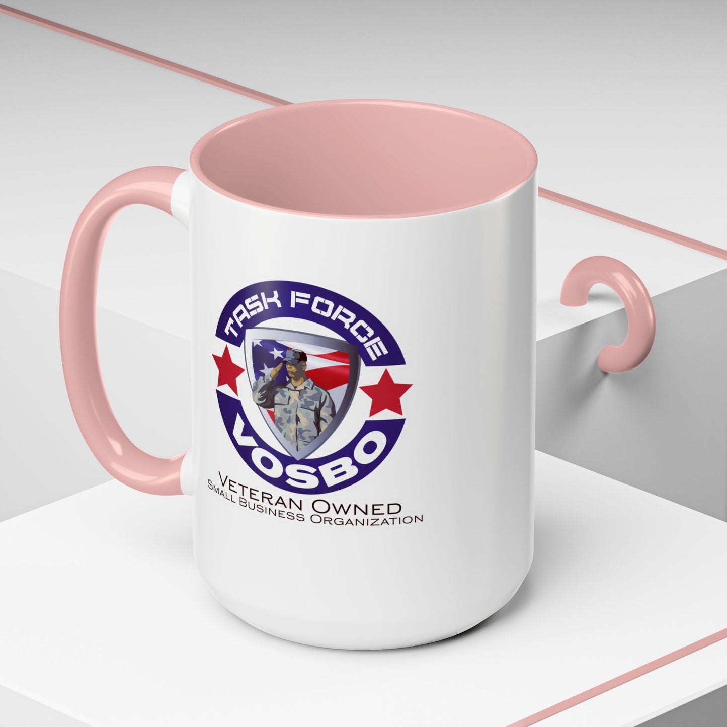 Task Force VOSBO Accent Coffee Mug (15oz)