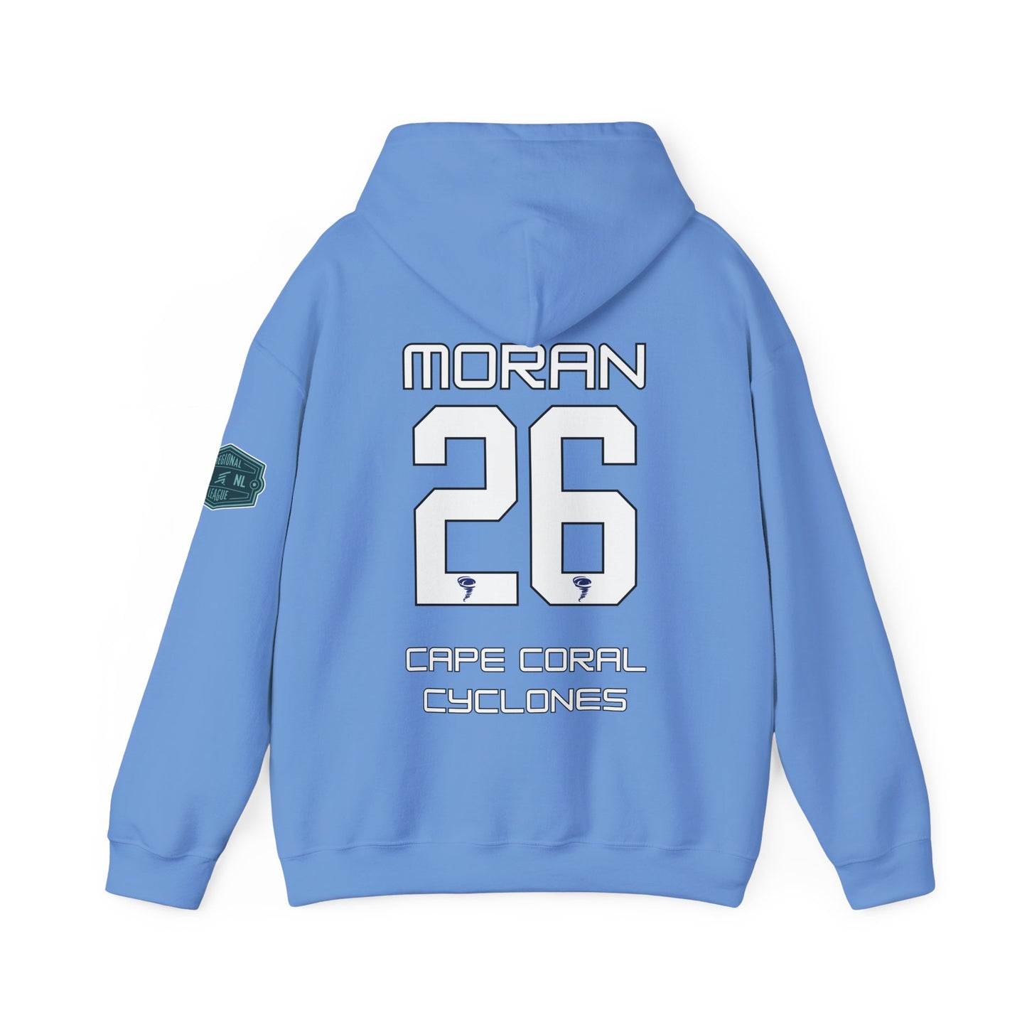 Cyclones Hoodie - Moran 26 Custom Team Sweatshirt