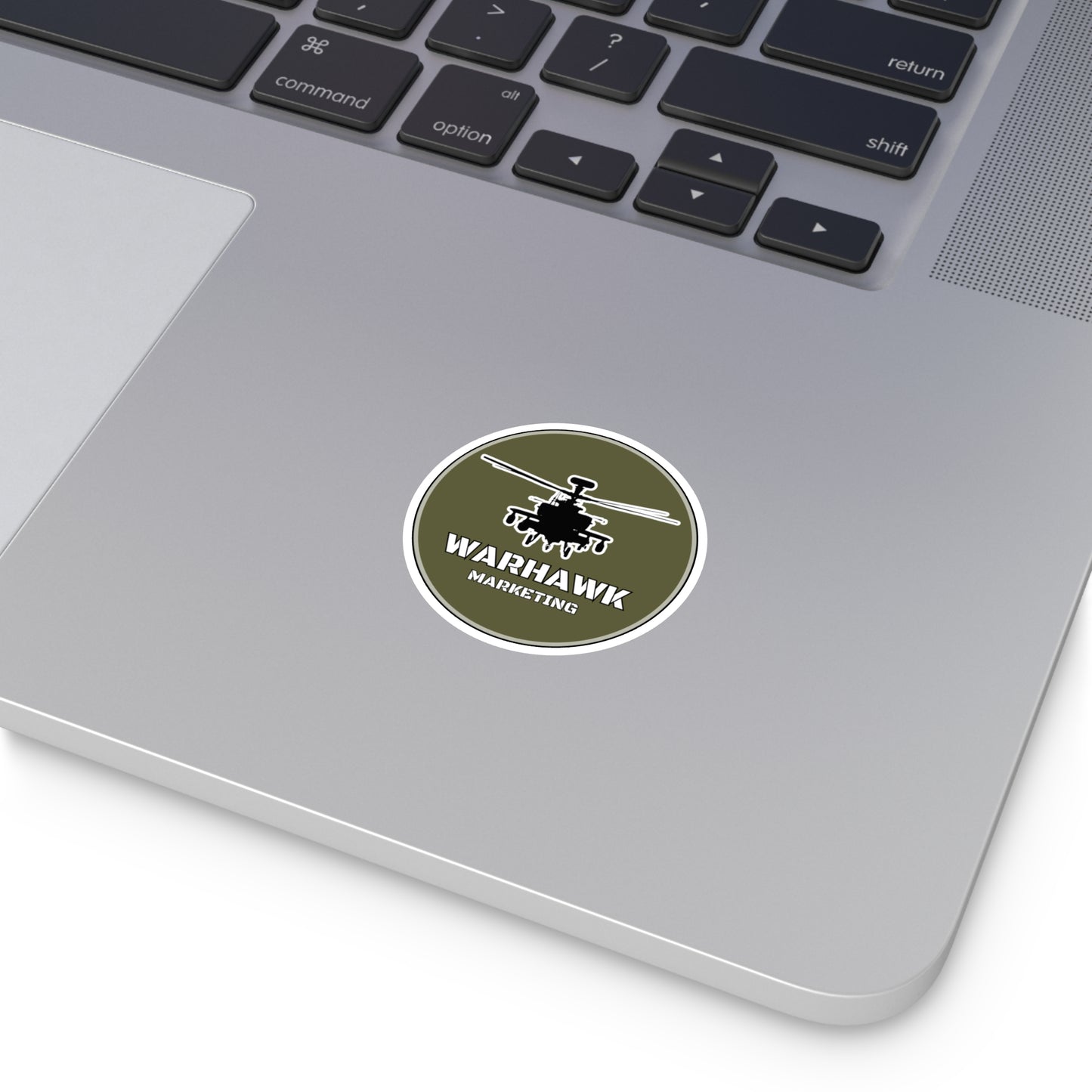 Warhawk Marketing Premium Vinyl Sticker – Unleash Your Patriotism!