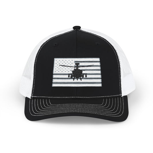 Patriot Hawk Embroidered Snapback Trucker Hat