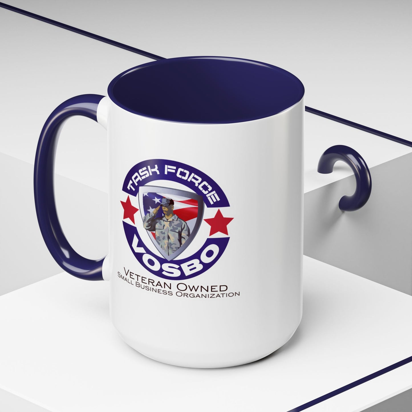 Task Force VOSBO Accent Coffee Mug (15oz)