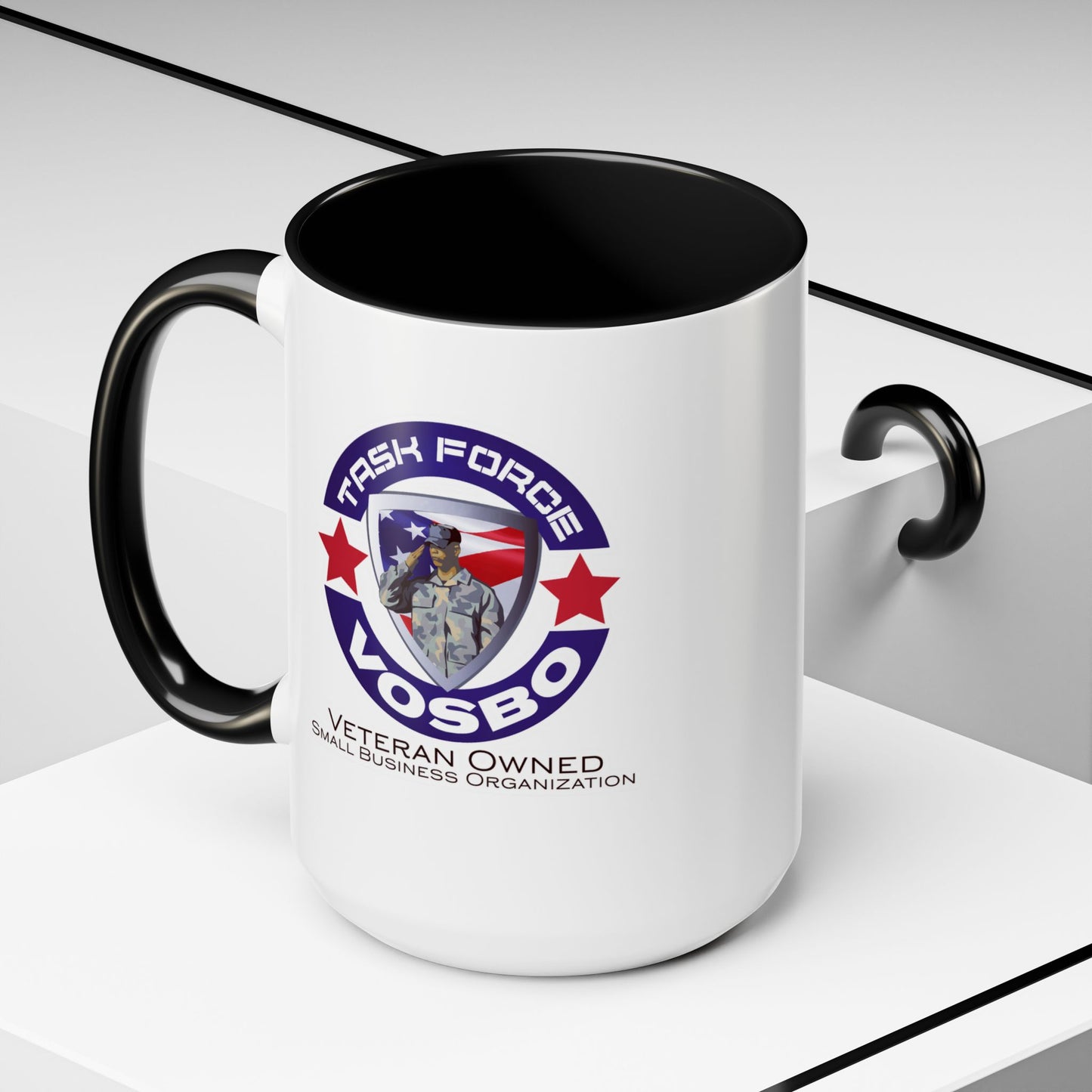 Task Force VOSBO Accent Coffee Mug (15oz)